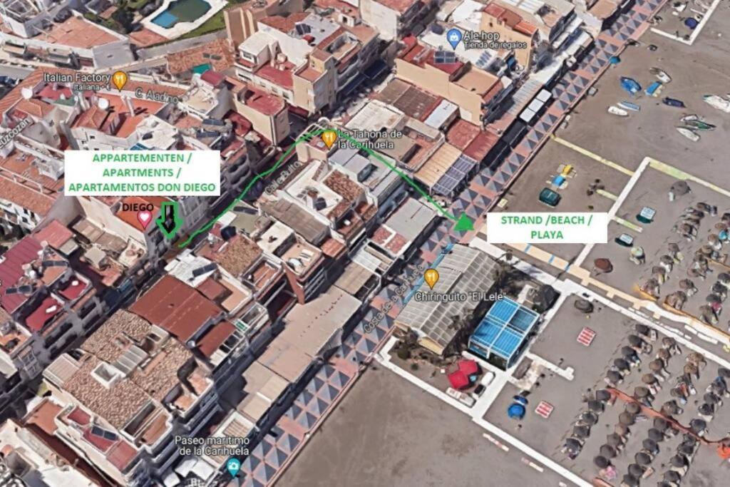 Precioso Estudio Junto Al Mar, Apartamentos Don Diego En La Carihuela Torremolinos Exteriér fotografie
